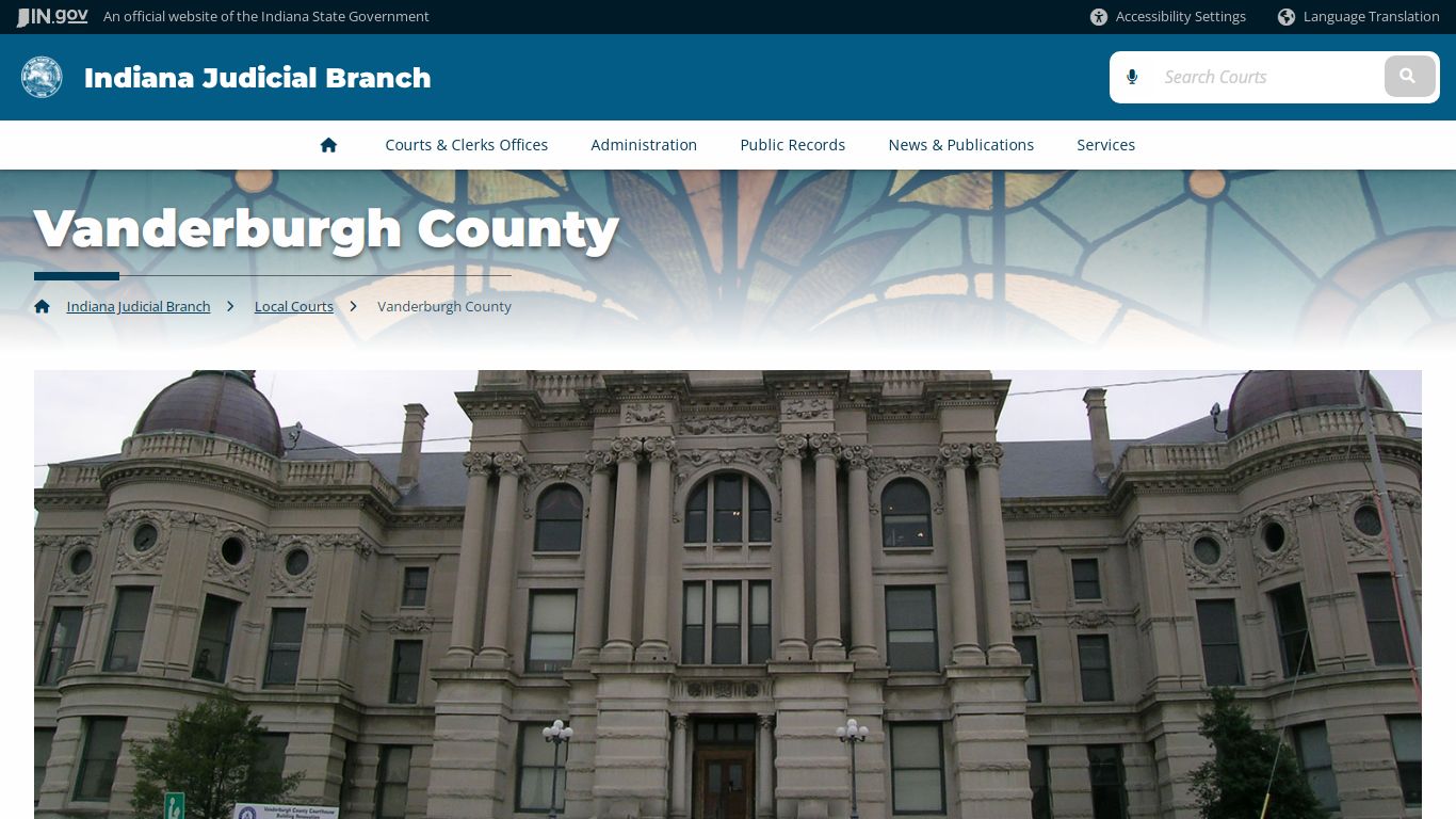 Courts: Vanderburgh County - IN.gov