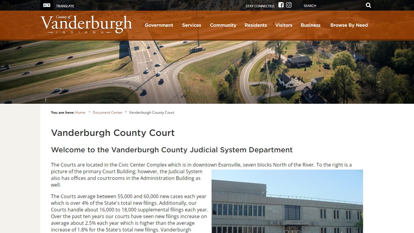 Document Center / Vanderburgh County Court / Vanderburgh ...