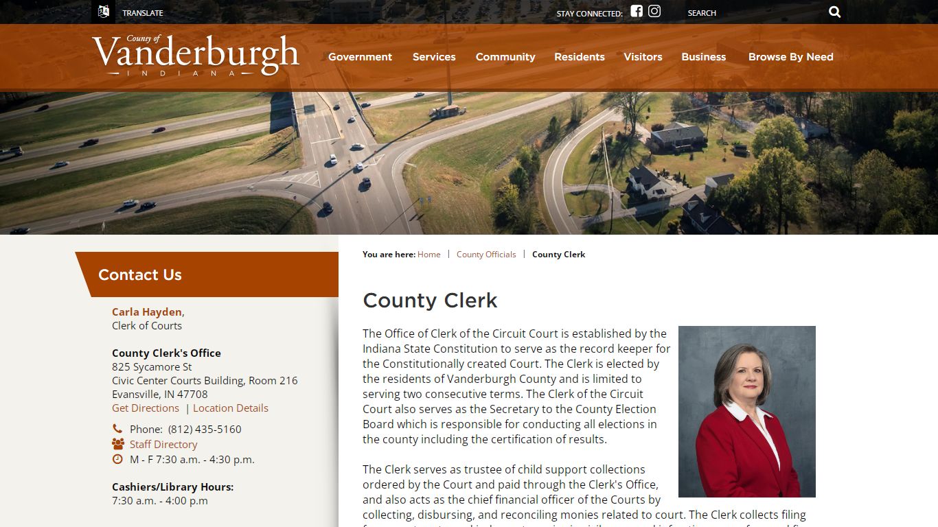 County Clerk / Vanderburgh County - Evansville, Indiana